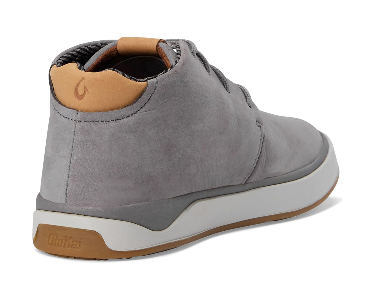 Men's OluKai Papaku ‘Ili Chukka Boots Graphite/Graphite