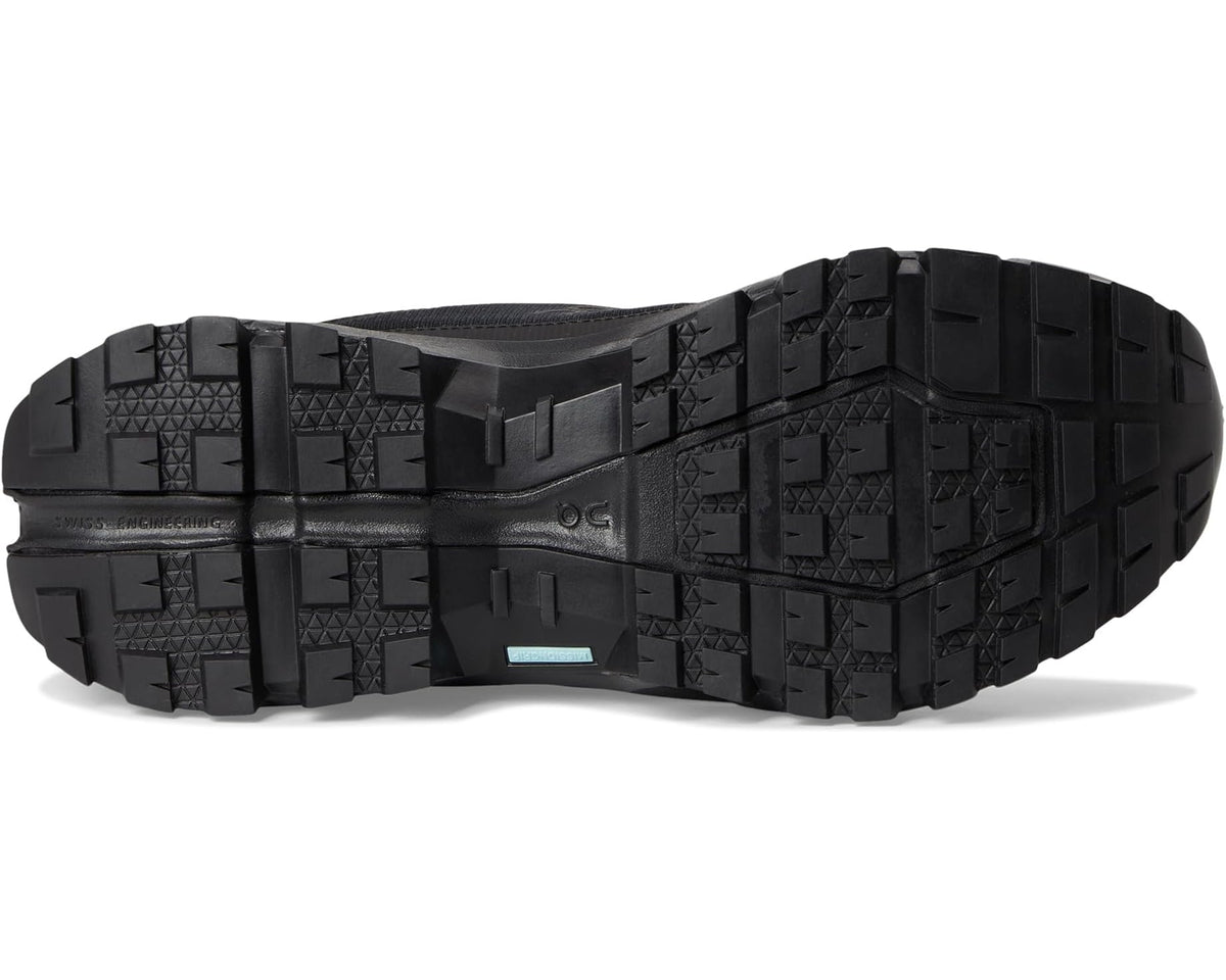 Men's On Cloudrock Low Waterproof Black/Black