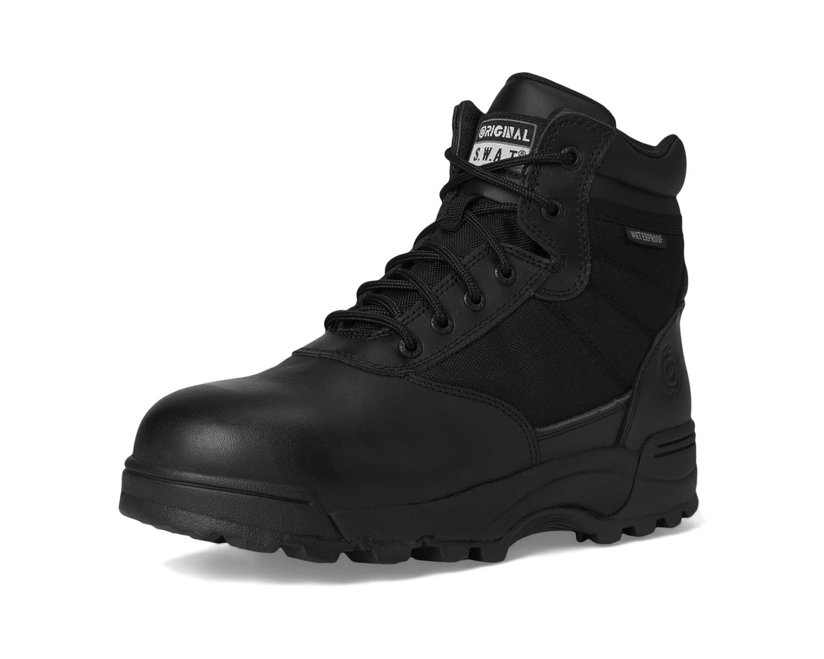 Men's Original S.W.A.T. Classic 6 Side Zip Waterproof Safety Toe Black