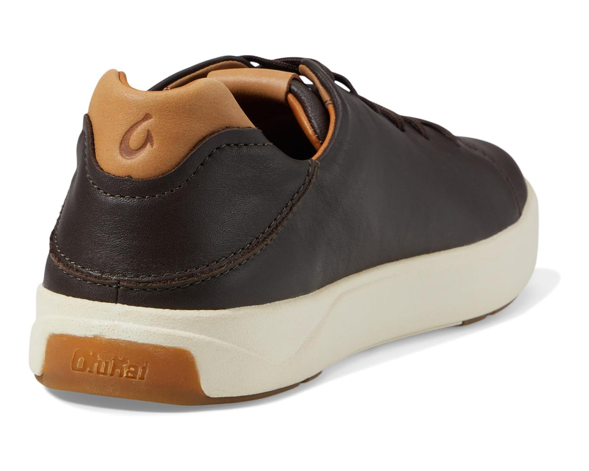 Men's OluKai Lae'Ahi Li 'Ili Dark Java/Dark Java