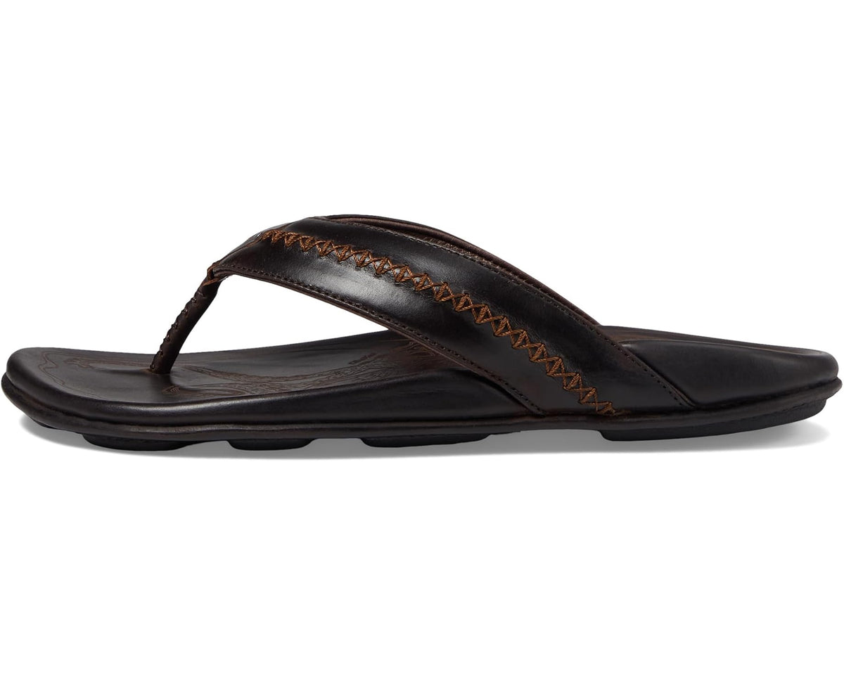 Men's OluKai Mea Ola Dark Java/Dark Java