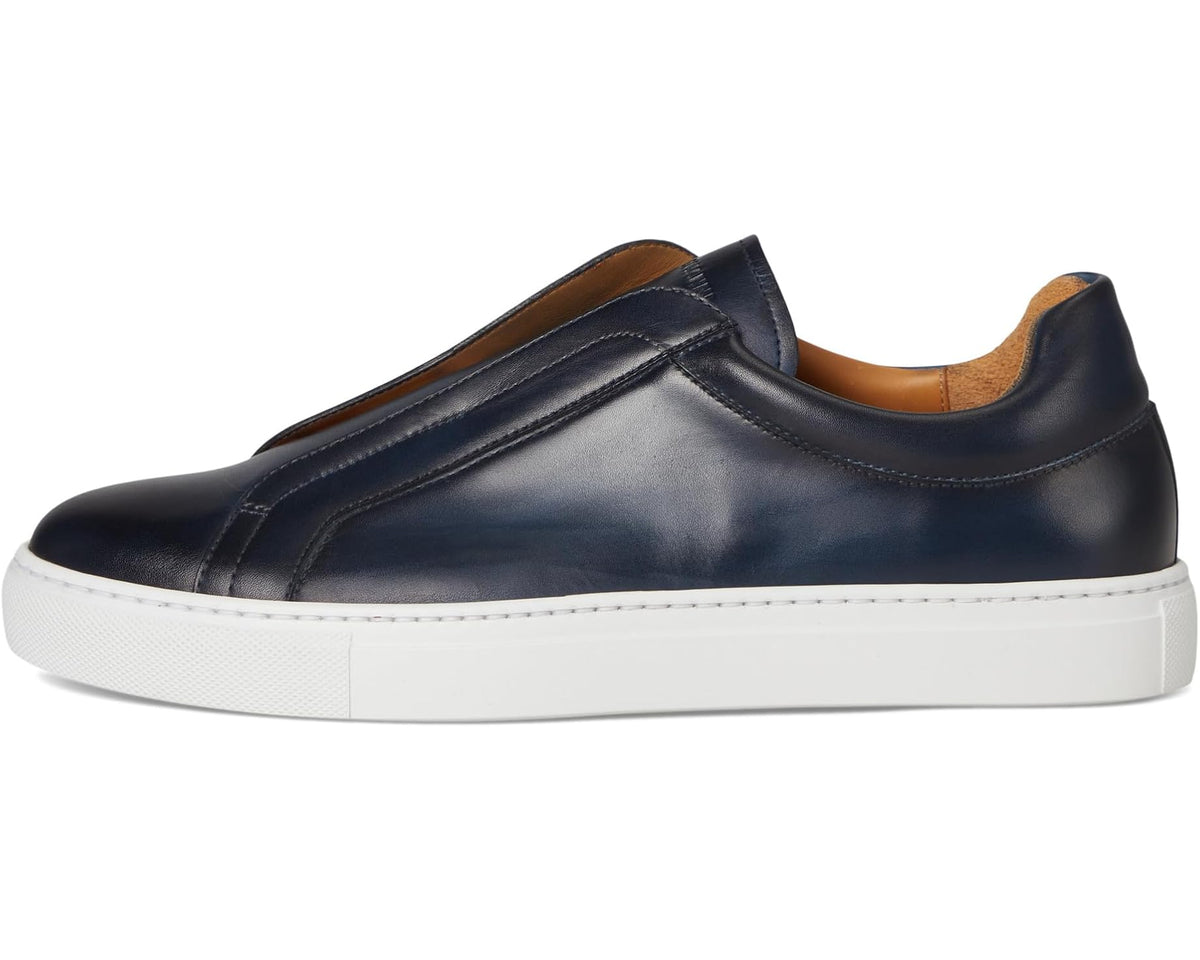 Men's Magnanni Mocasin Elastic Navy