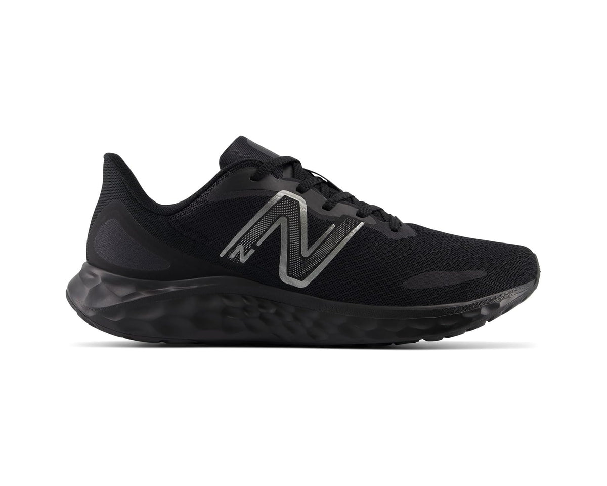 Men's New Balance Fresh Foam Arishi v4 Slip Resistant Black/Black Metallic