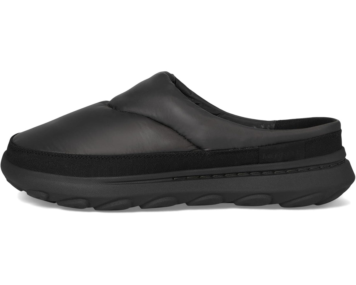 Men's Merrell Hut Moc 2 Quilted Slide Black