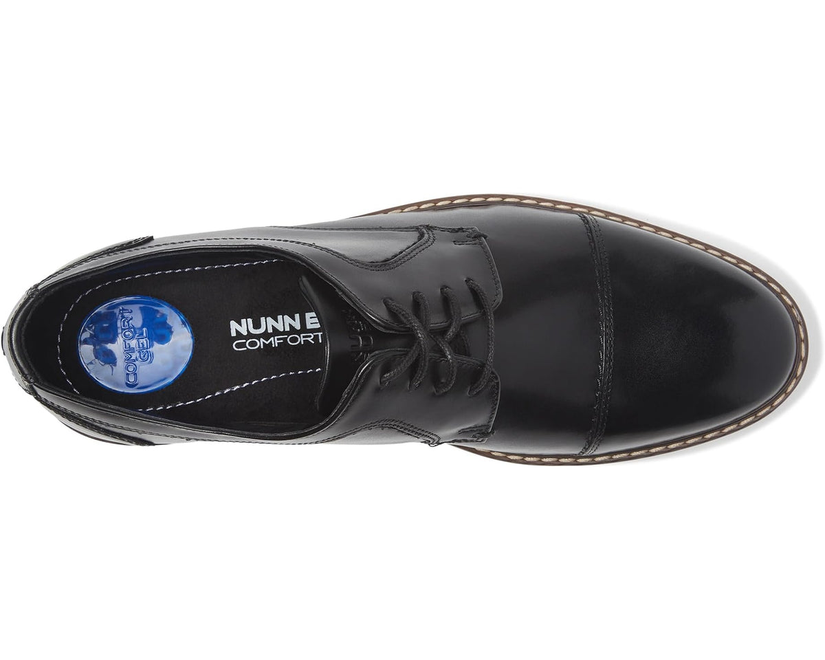 Men's Nunn Bush Hayden Cap Toe Oxford Black