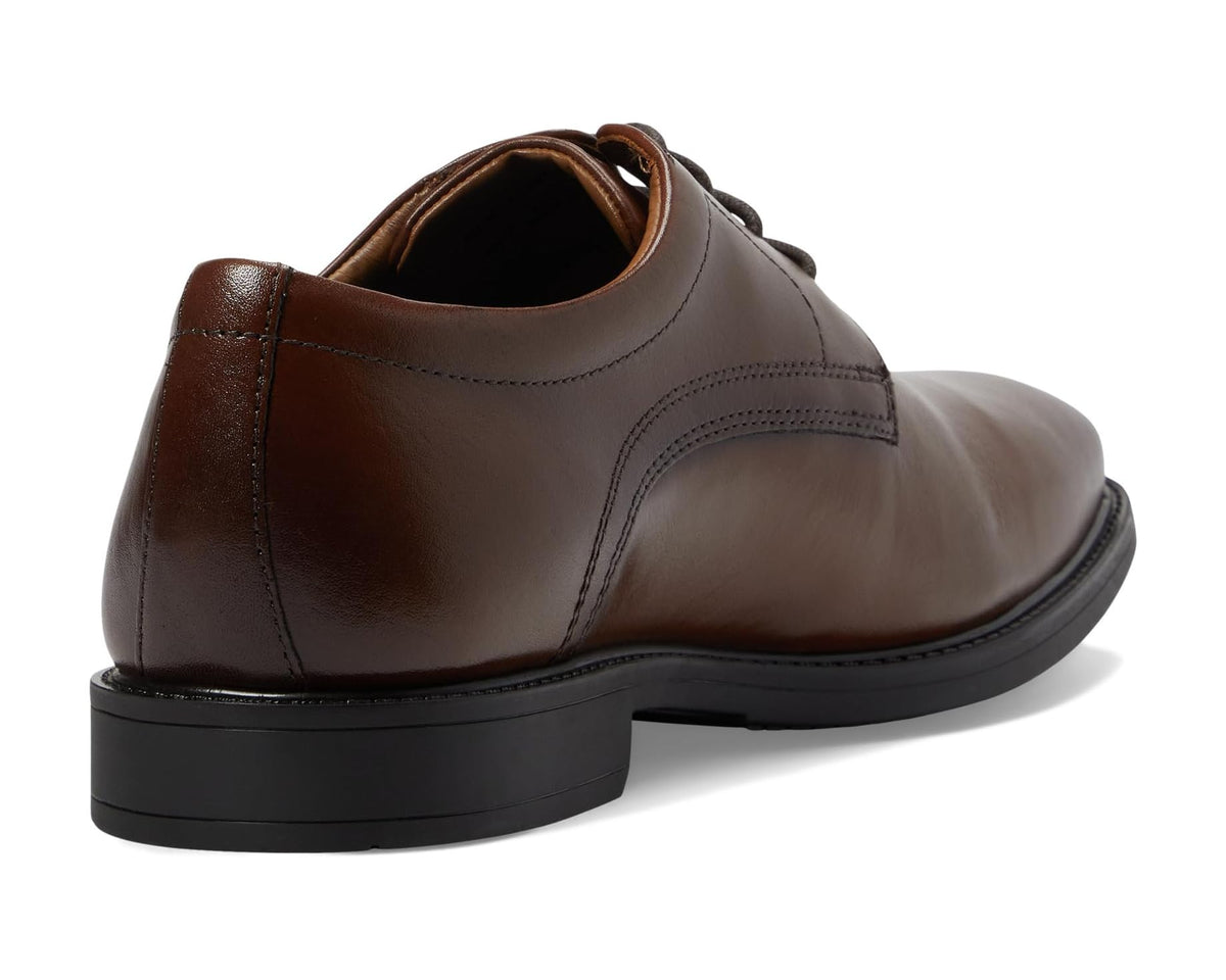 Men's Nunn Bush Baxter Plain Toe Oxford Cognac