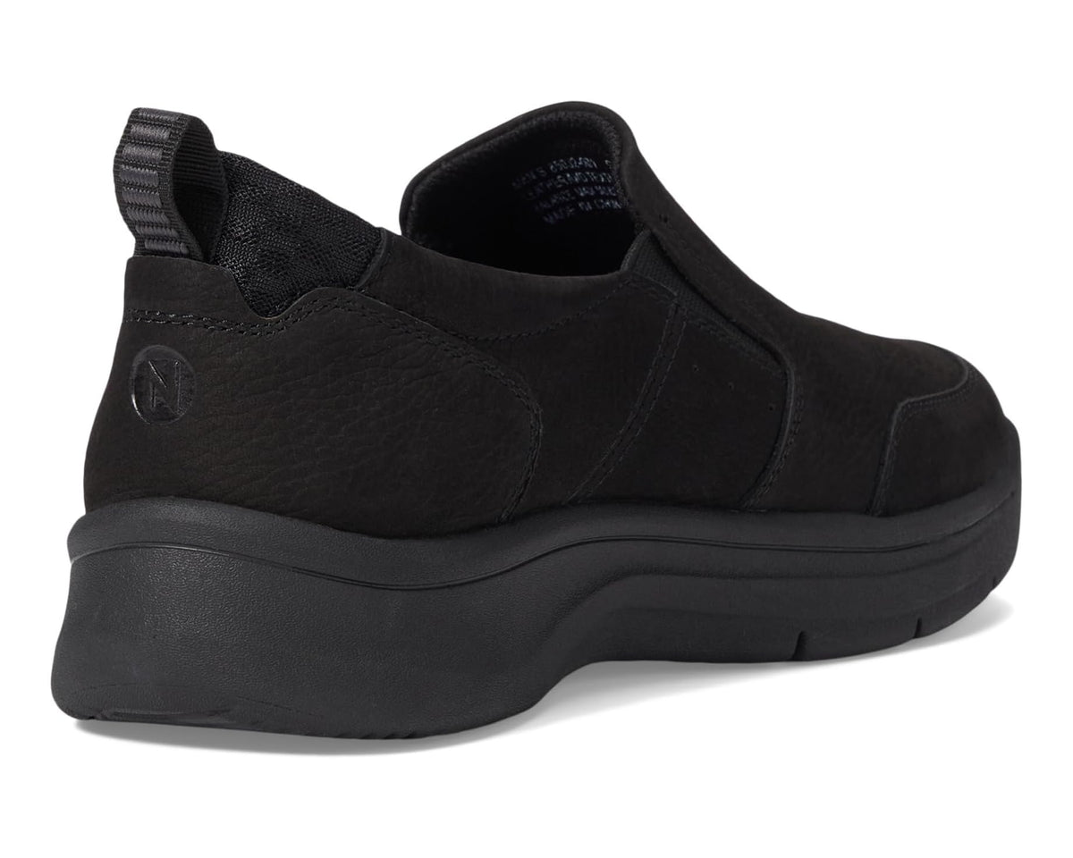 Men's Nunn Bush MAC Moccasin Toe Slip-On Black