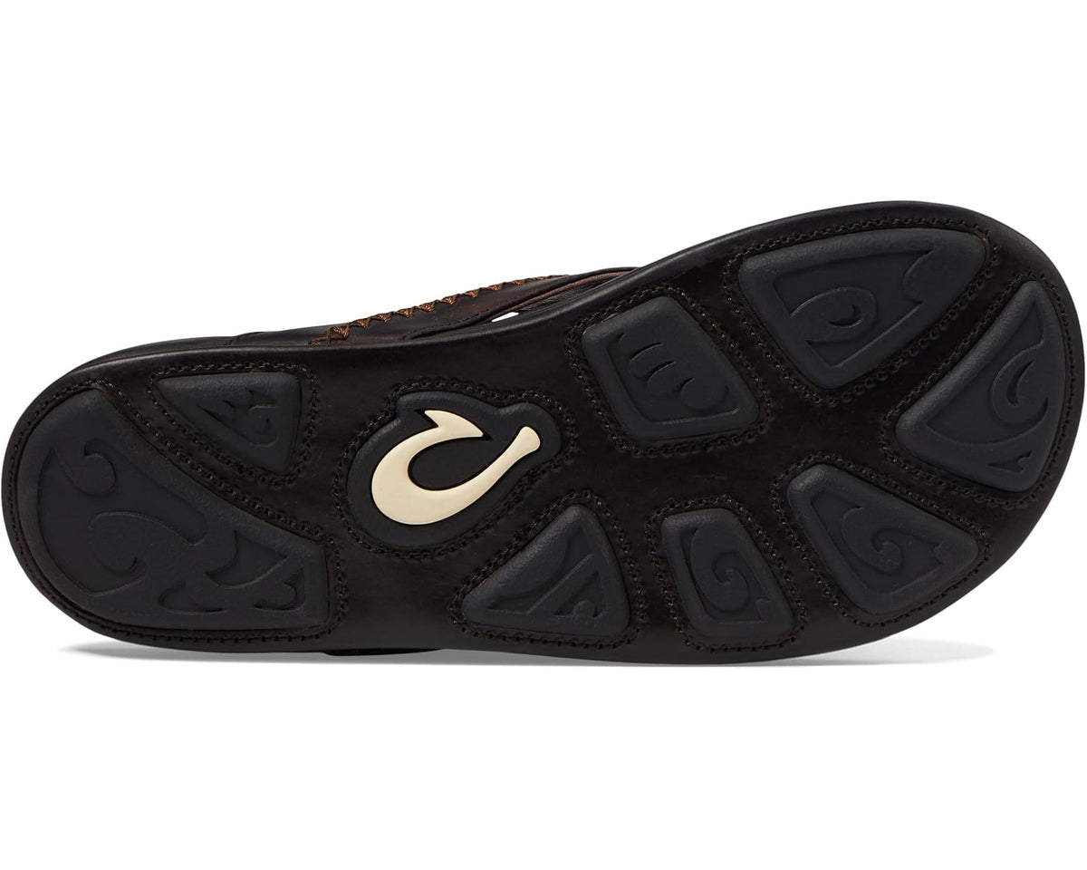Men's OluKai Mea Ola Dark Java/Dark Java