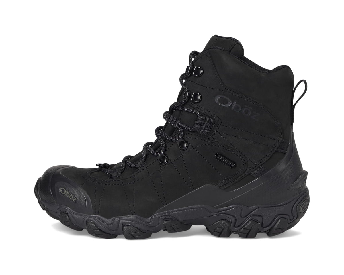Men's Oboz Bridger Insulated Waterproof 8 Black Sea