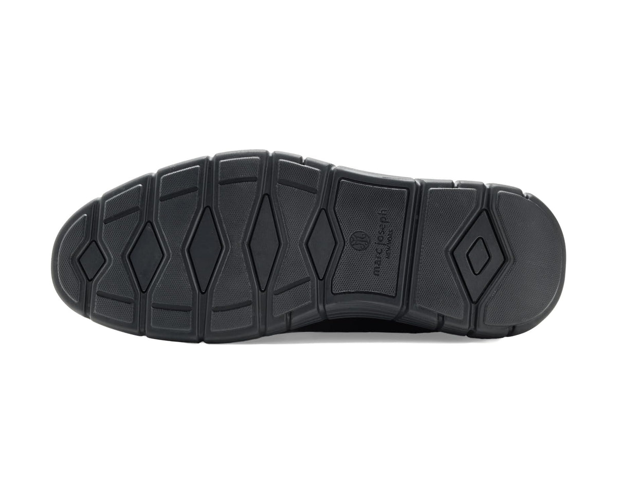 Men's Marc Joseph New York Cloud Street (Hands Free Technology) Black Grainy Leather/Black Sole