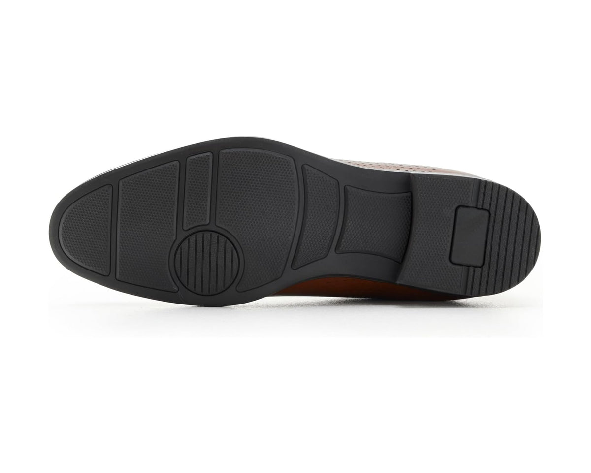Men's Marc Joseph New York East Road (Hands Free Technology) Cognac Faux Leather