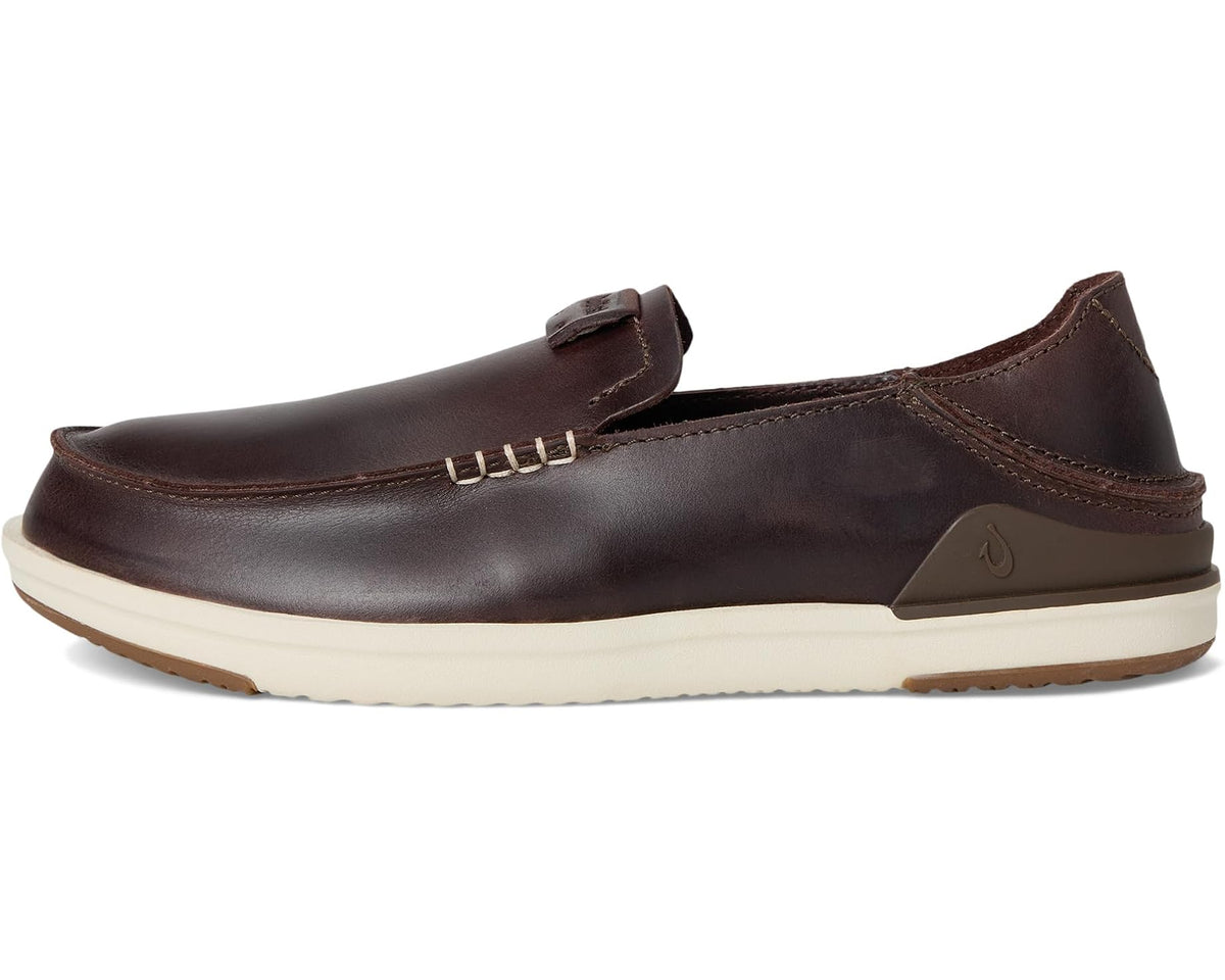 Men's OluKai Kakaha Dark Java/Dark Java