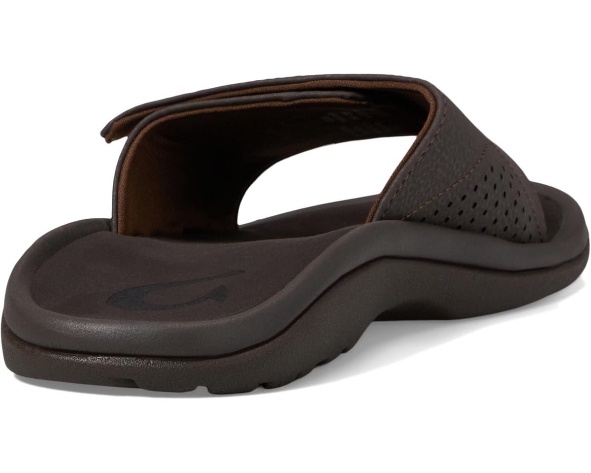 Men's OluKai Nalu Slide Dark Java/Dark Java