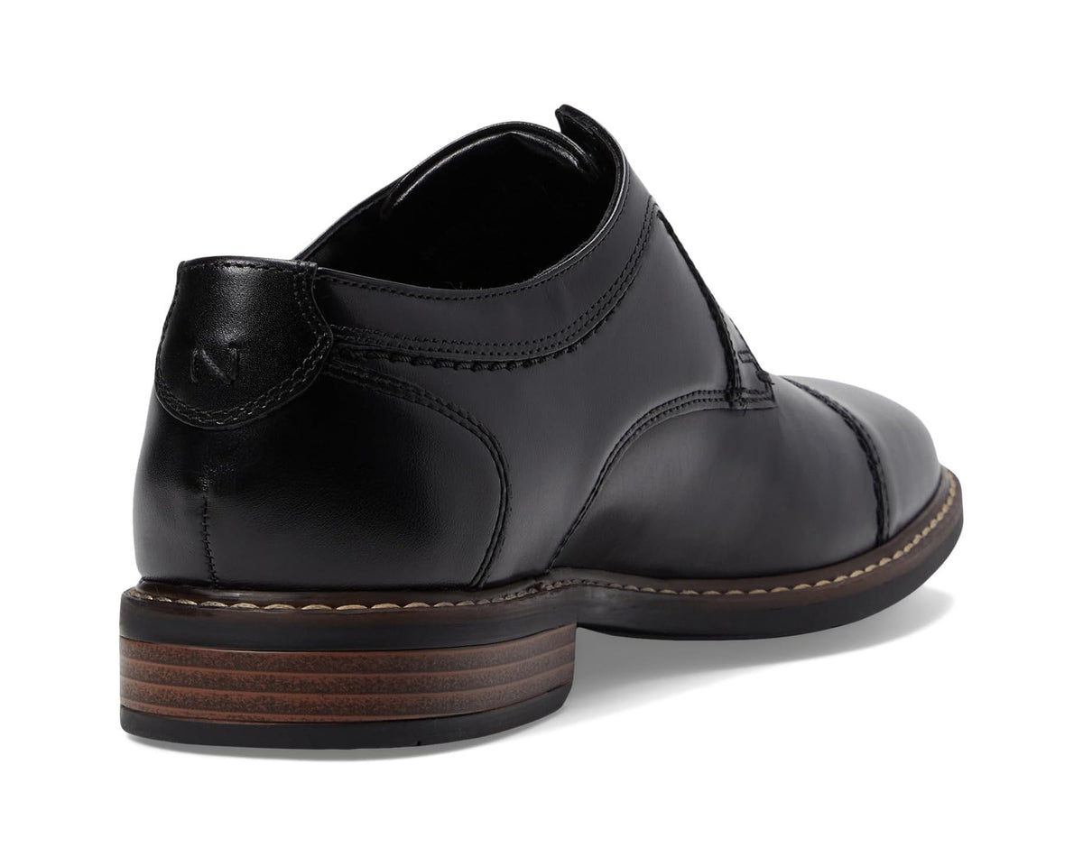 Men's Nunn Bush Hayden Cap Toe Oxford Black