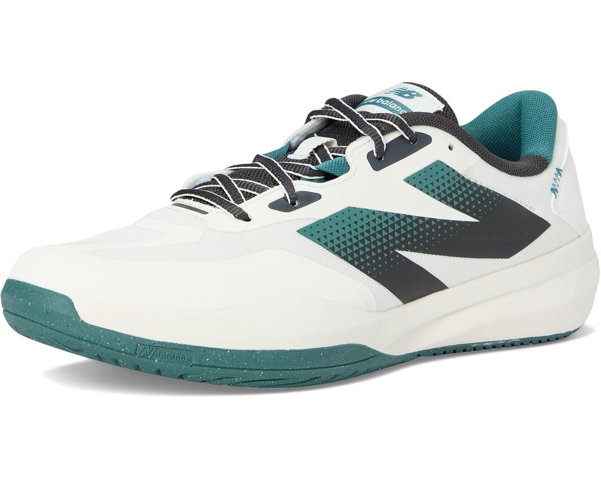 Men's New Balance 796v4 Tennis Shoes Sea Salt/New Spruce/Black Cement