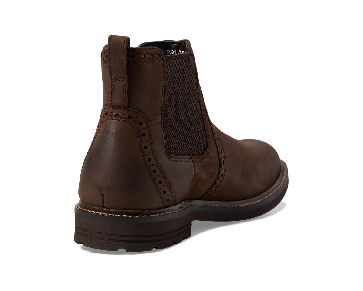 Men's Nunn Bush Otis 2.0 Chelsea Fashion Leather Boots Brown