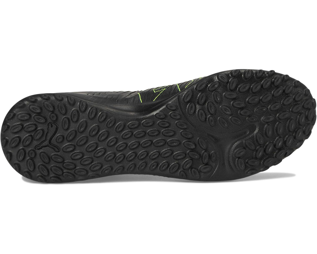 Men's PUMA Future 8 Play Turf Trainer Soccer Cleats Black/Fizzy Light/Green Terrain