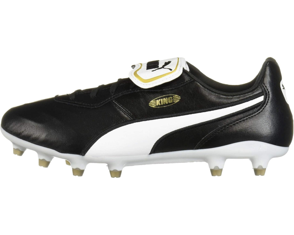 Men's PUMA King Top FG Soccer Cleats Puma Black/Puma White