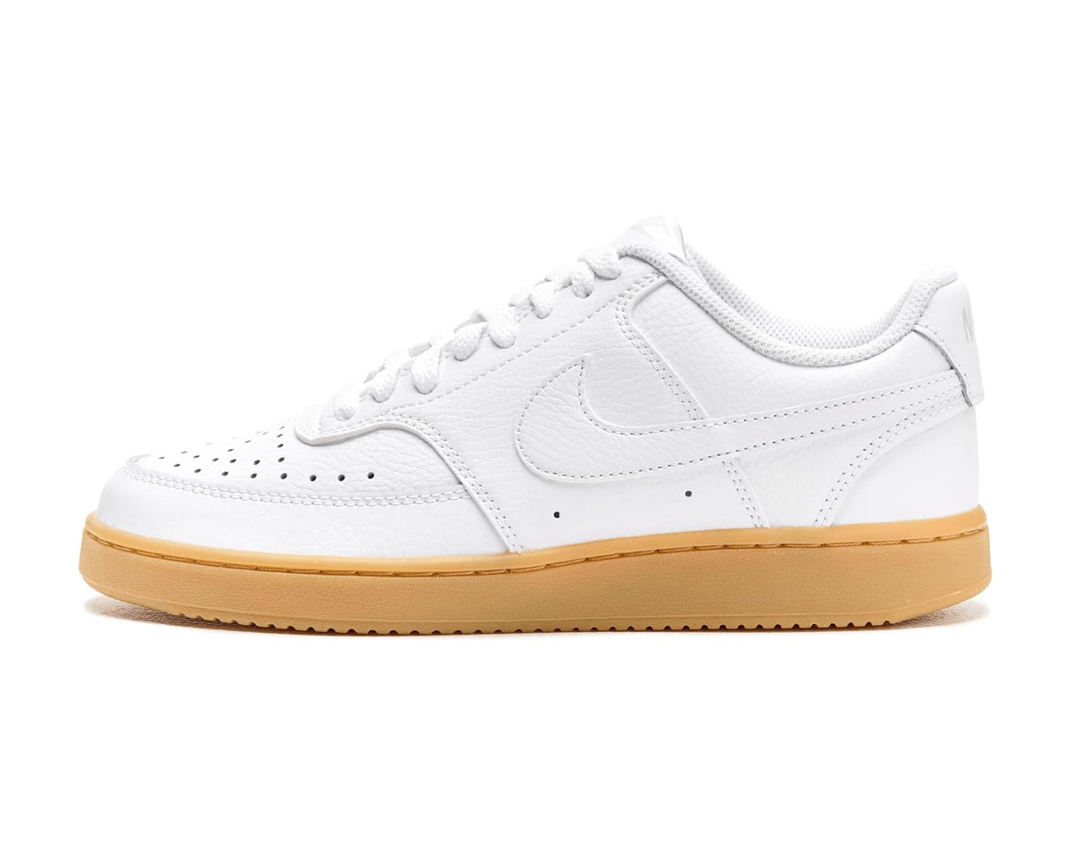 Men's Nike Court Vision Low White/White/Photon Dust/Gum Light Brown