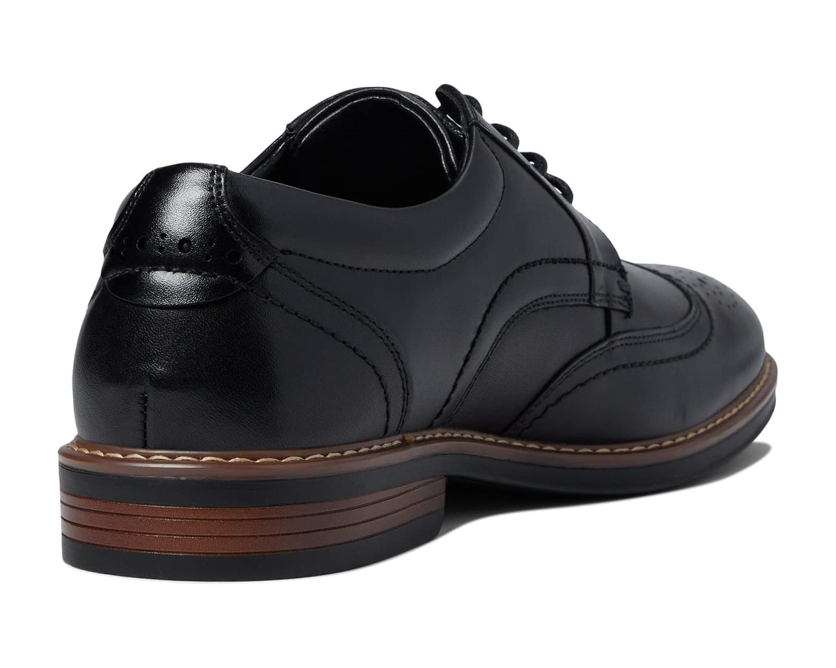 Men's Nunn Bush Centro Flex Wing Tip Oxford Black