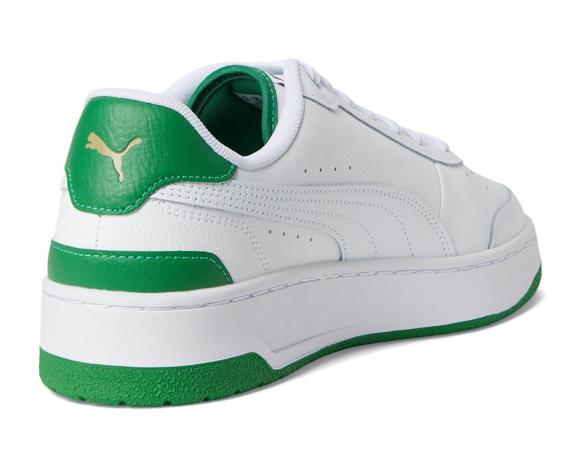 Men's PUMA CA Match Shoes White/Archive Green