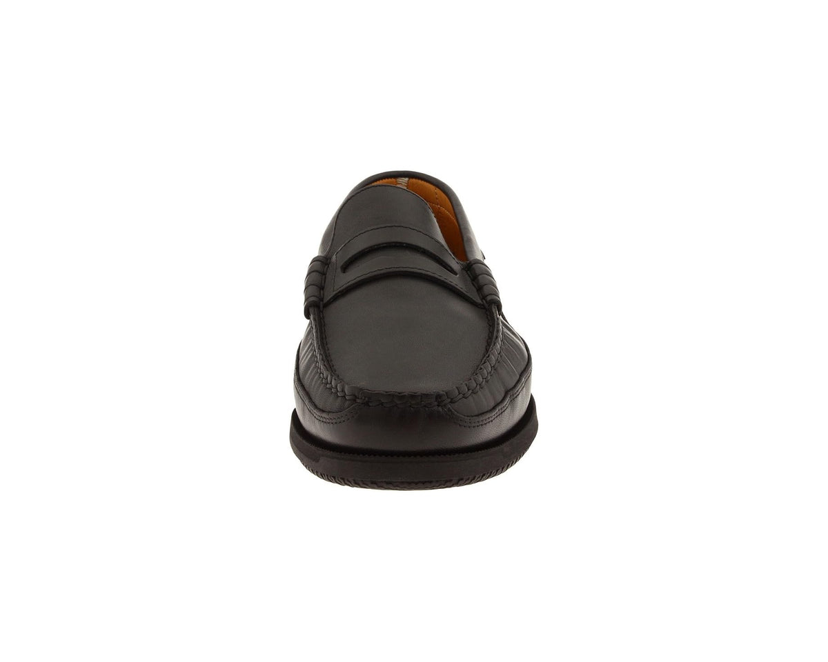 Men's Mephisto Cap Vert Black Smooth Leather