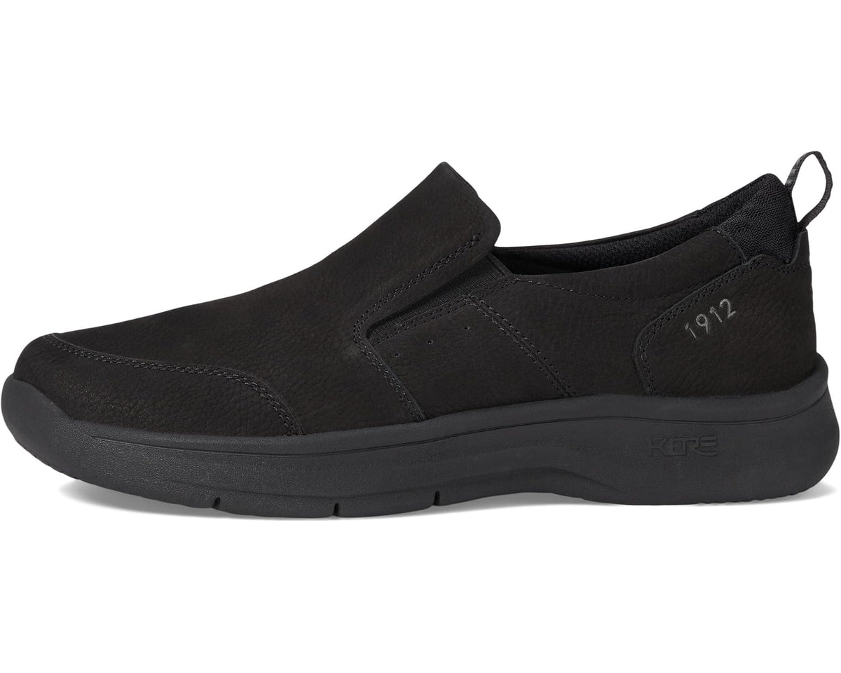 Men's Nunn Bush MAC Moccasin Toe Slip-On Black
