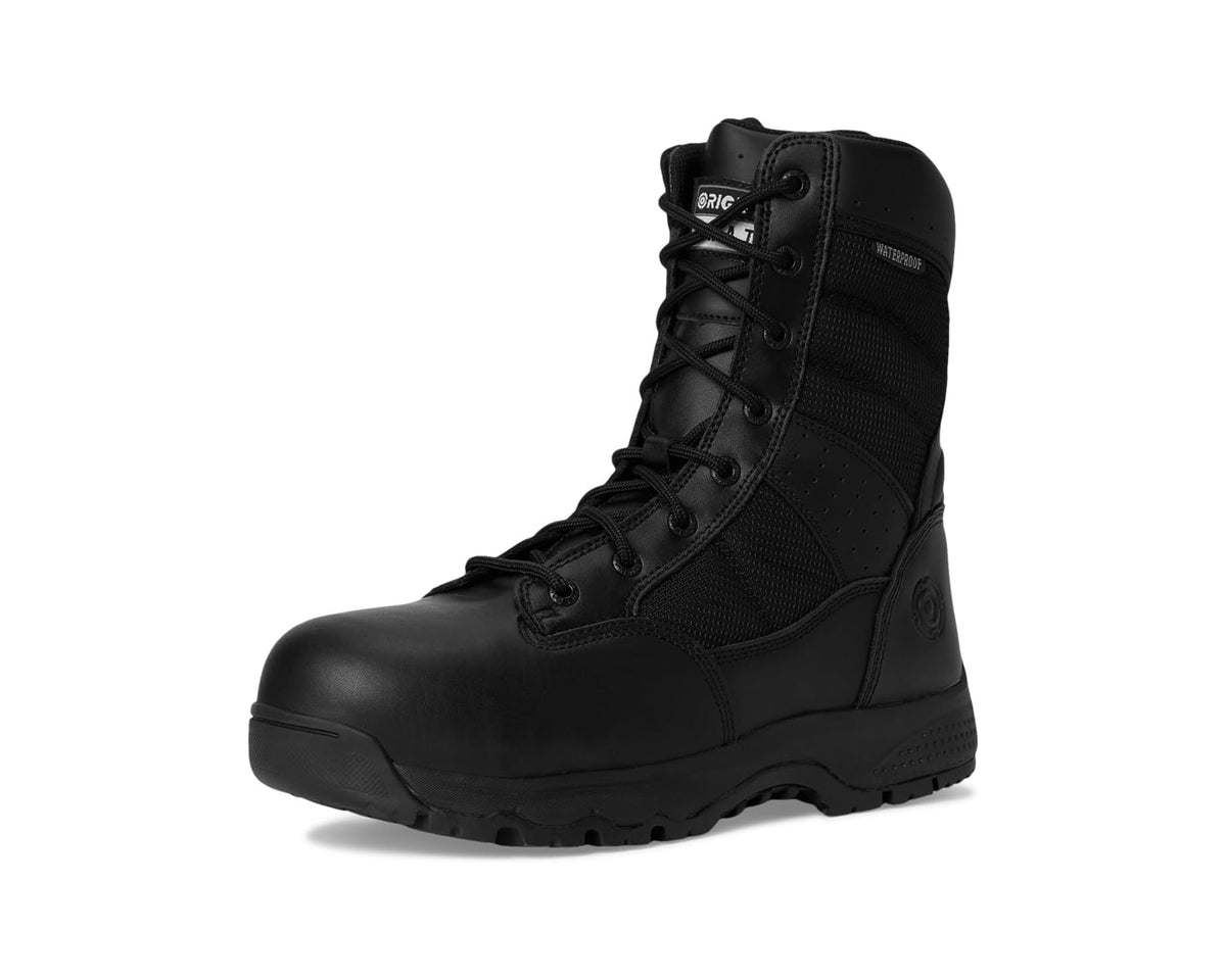 Men's Original S.W.A.T. Metro 9 Side Zip Safety Toe Black