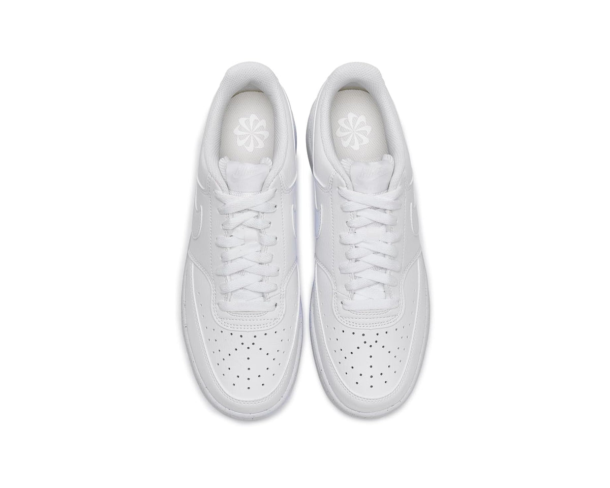 Men's Nike Court Vision Low Next Nature White/White/White