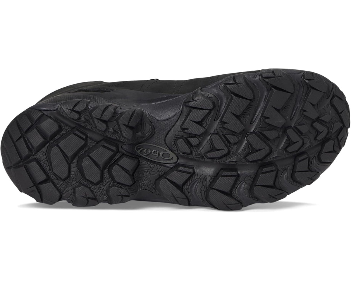 Men's Oboz Bridger Insulated Waterproof 8 Black Sea