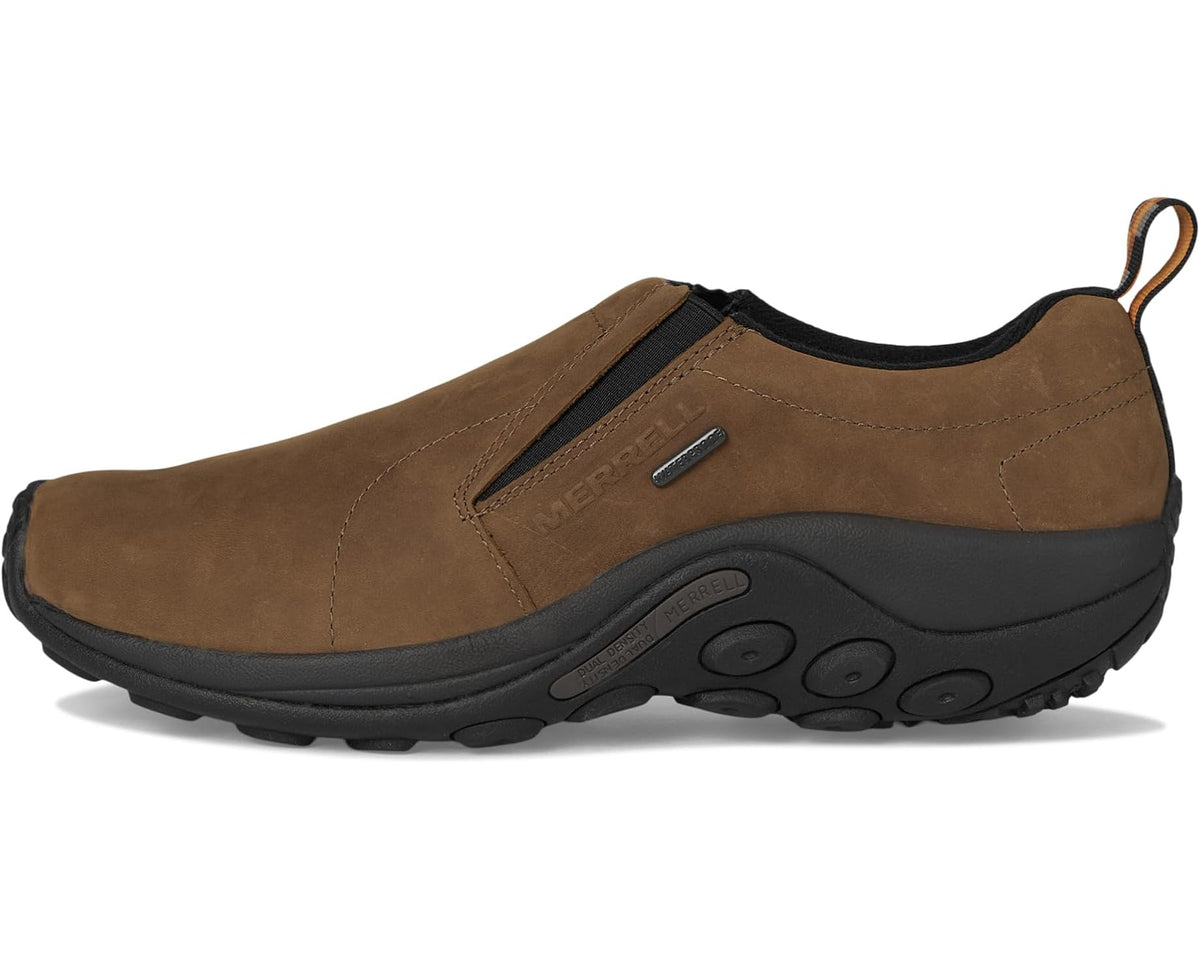 Men's Merrell Jungle Moc Nubuck Waterproof Brown 1