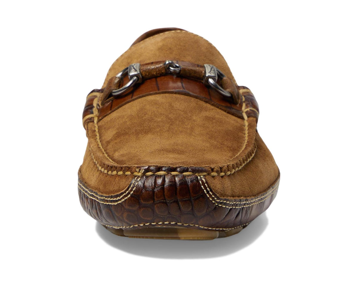 Men's Martin Dingman Monte Carlo Horse Bit Driving Style Loafer French Roast