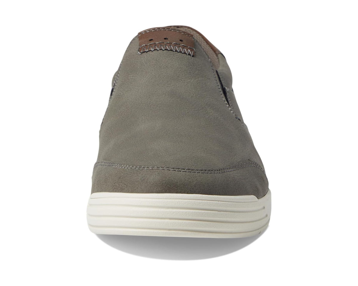 Men's Nunn Bush Kore City Walk Moc Toe Slip-On Charcoal