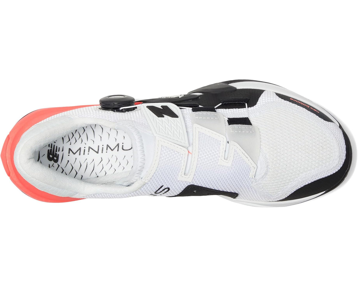 Men's New Balance Minimus TR BOA® v2 White/Black/Urgent Red