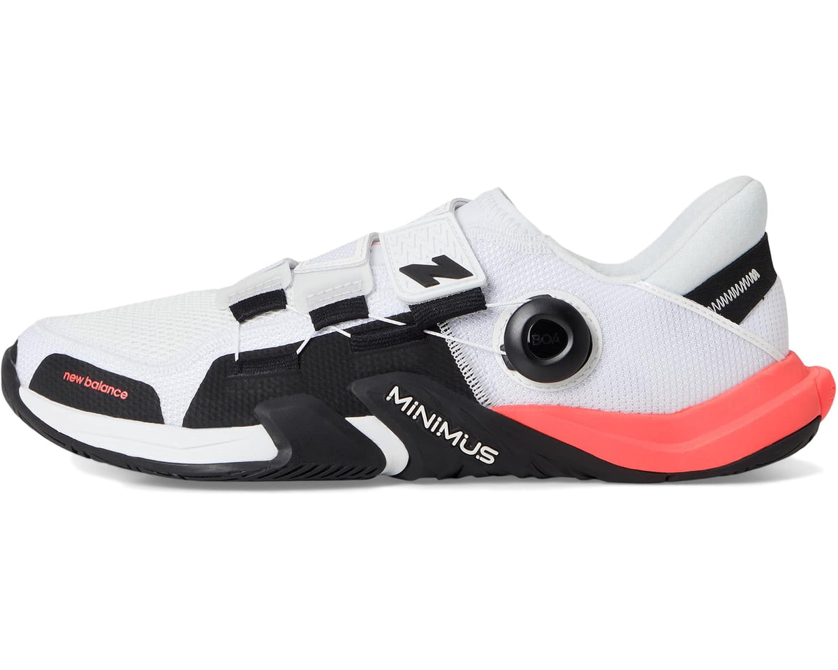 Men's New Balance Minimus TR BOA® v2 White/Black/Urgent Red