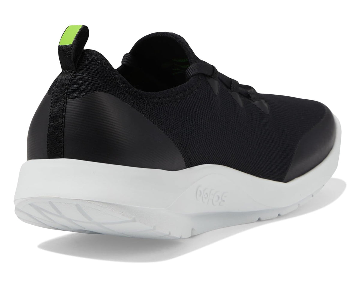 Men's OOFOS OOmg Sport LS Shoe White/Black
