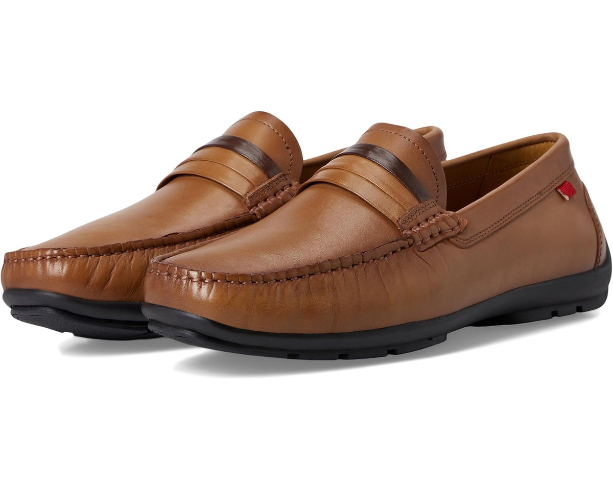 Men's Marc Joseph New York Howard Street Tan Brushed Napa