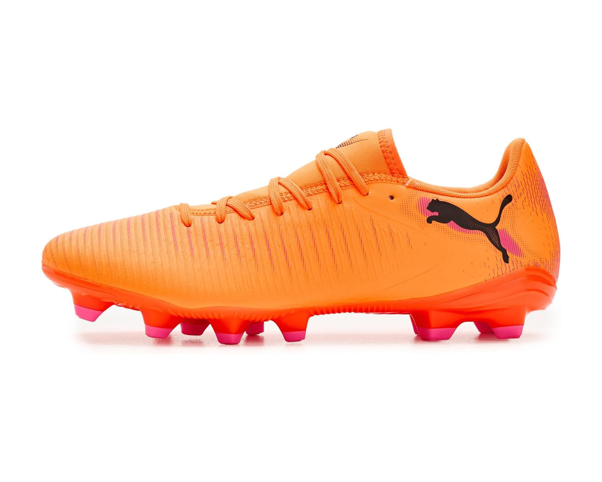 Men's PUMA Future 8 Play Firm, Artificial Ground Soccer Cleats Heat Fire/Black/Ravish
