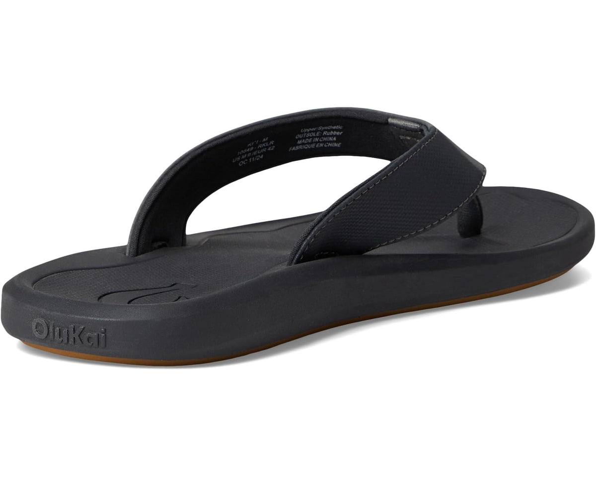 Men's OluKai Ki'I Rock/Lava Rock