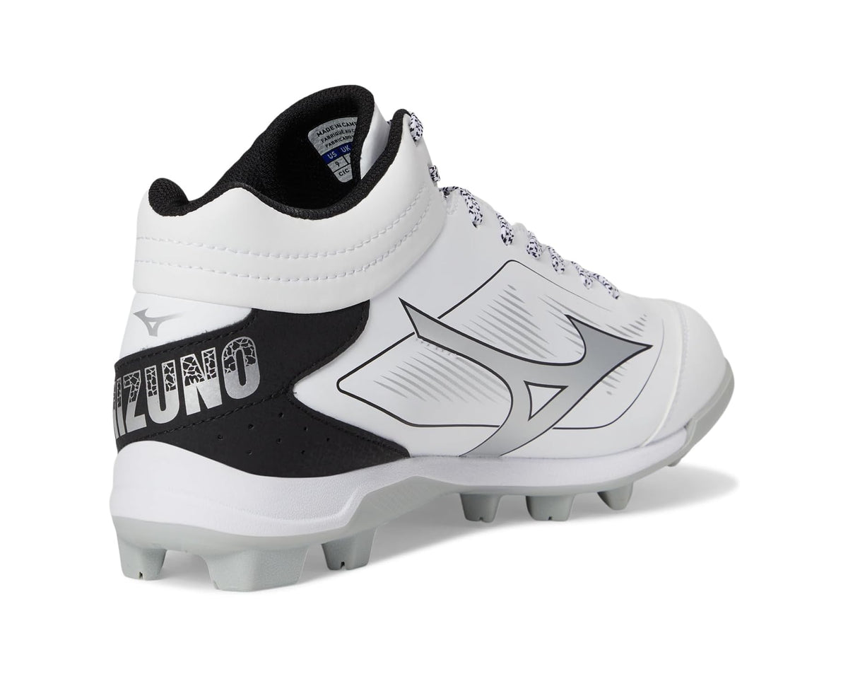 Men's Mizuno Cushionrevo Diamond Mid Tpu White/Black