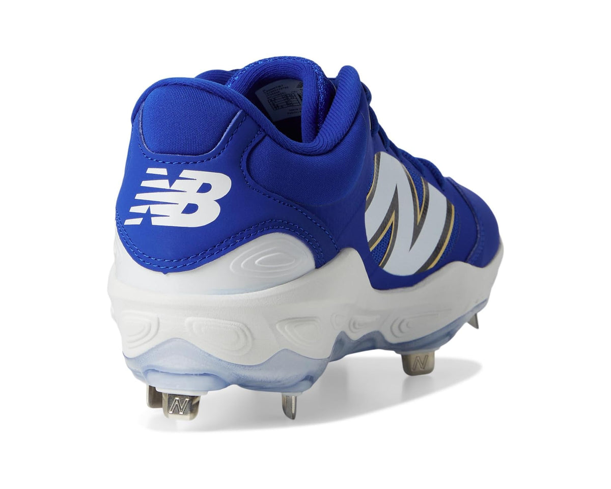 Men's New Balance Fresh Foam X 3000v7 Baseball Cleats Team Royal/White