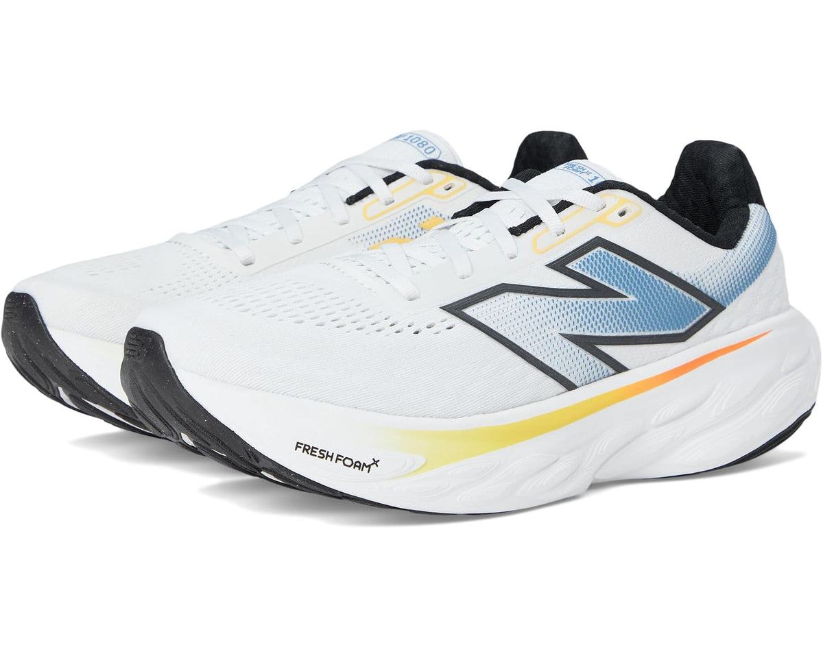 Men's New Balance Fresh Foam X 1080v14 White/Black/Sea Stone