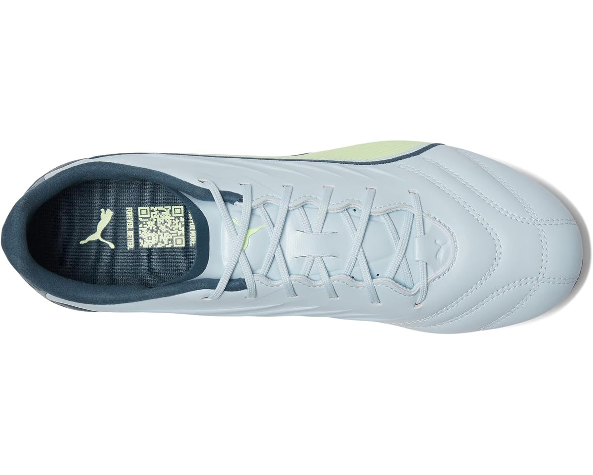 Men's PUMA King Pro Firm Ground/Artificial Ground Soccer Cleats Frosted Dew/Fizzy Apple/Gray Skies