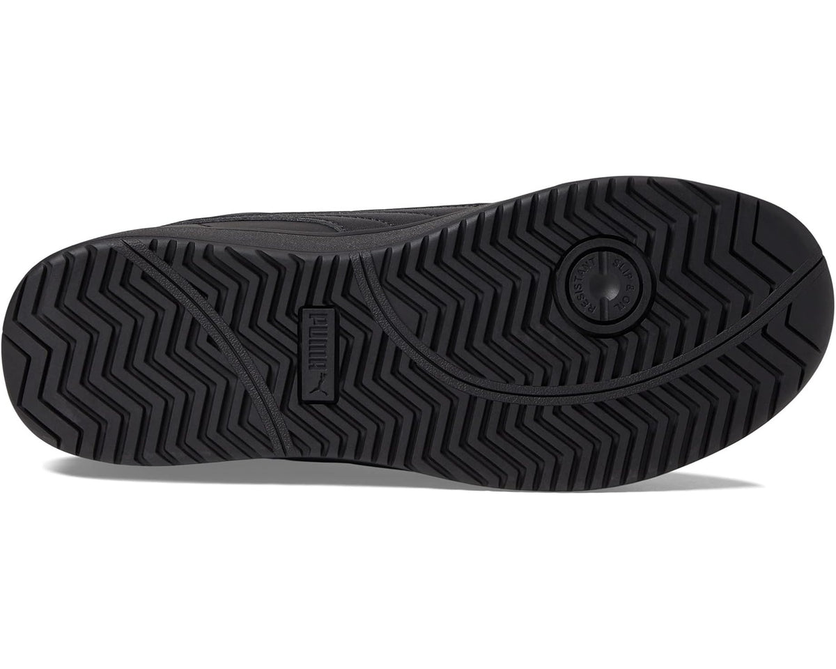 Men's PUMA Safety Iconic Leather Low ASTM SD Black/Black