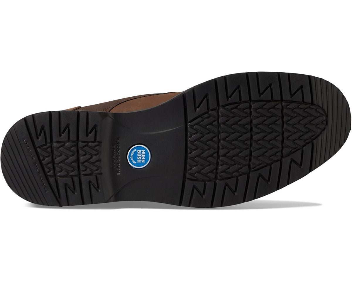 Men's Nunn Bush Denali Plain Toe Chukka Brown Crazy Horse