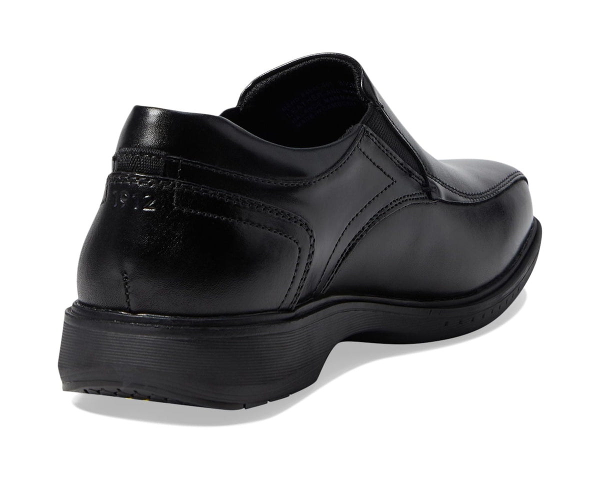 Men's Nunn Bush Kore Pro Bicycle Toe Slip-On Black