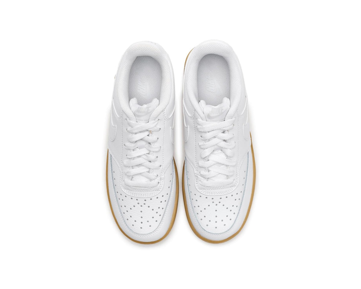 Men's Nike Court Vision Low White/White/Photon Dust/Gum Light Brown