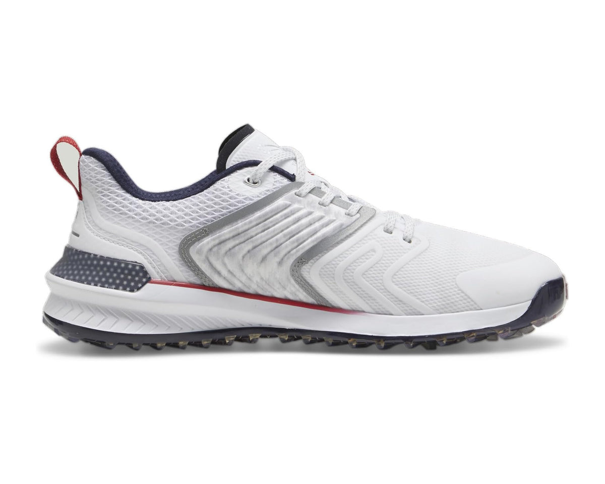 Men's PUMA Golf Puma X Volition Ignite Innovate Puma White/Deep Navy/Strong Red