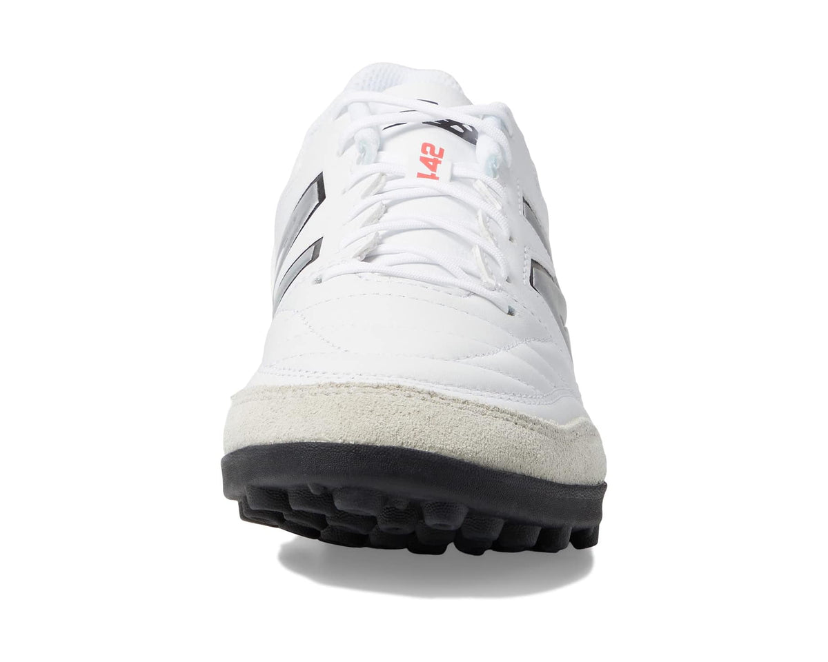 Men's New Balance 442V2 Team TF Soccer Cleats White/Black