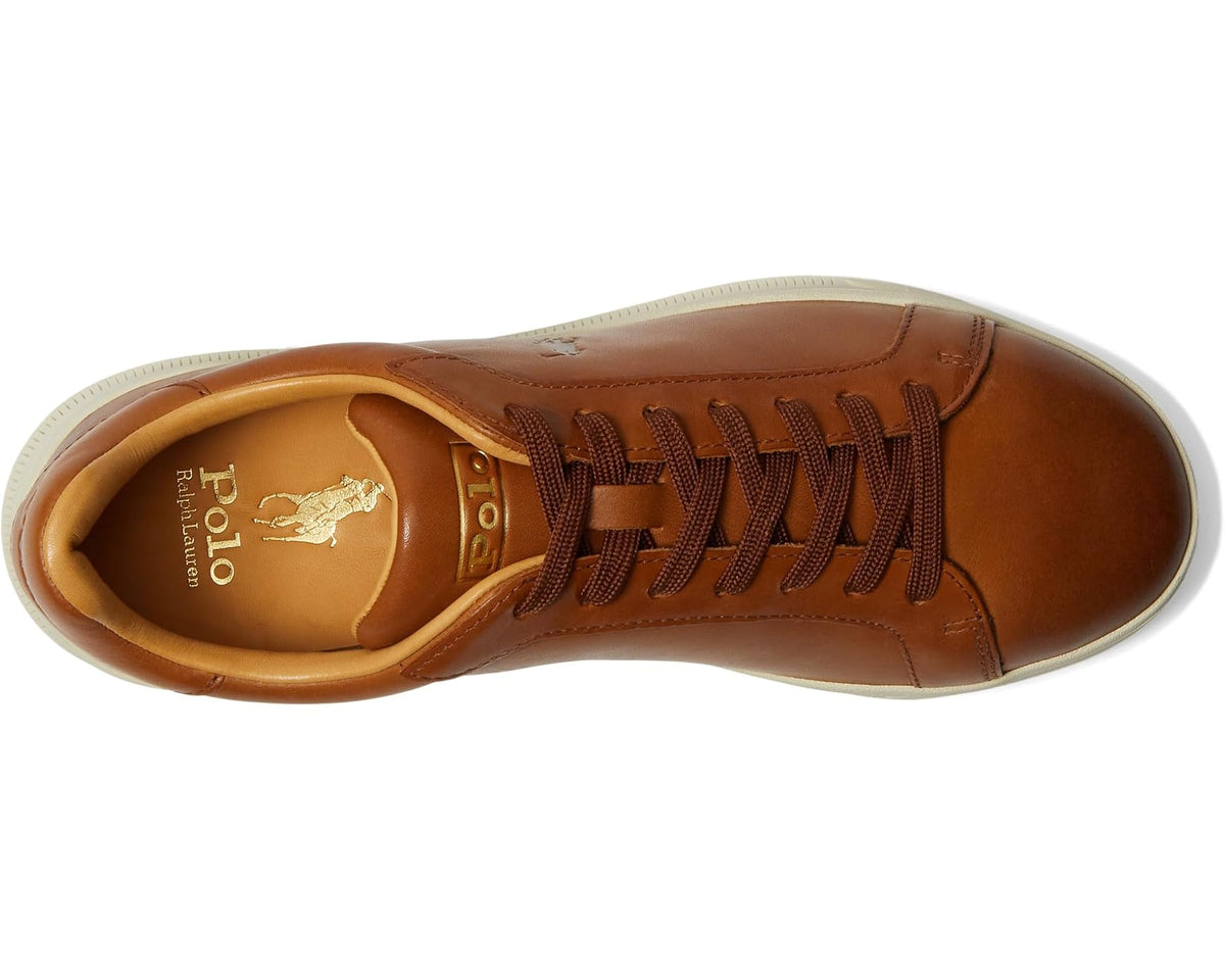 Men's Polo Ralph Lauren Heritage Court II Sneaker Brown
